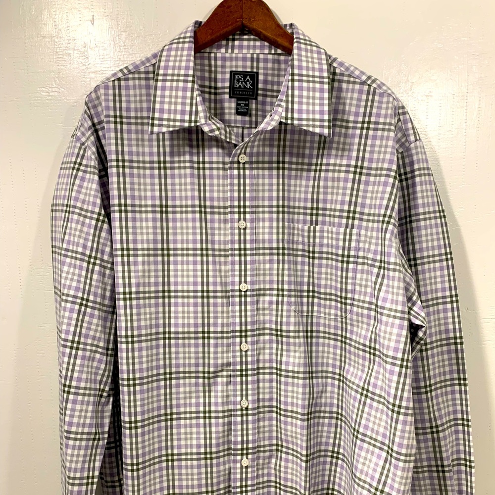 Jos. A. Bank Traveler shirt XXL. Tailored Fit NWOT